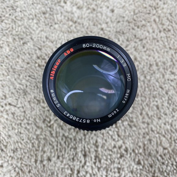 ALBINAR ADG 80-200mm 1:3.9 Macro Zoom Lens 55mm No 85738643‎ Untested - Picture 7 of 11